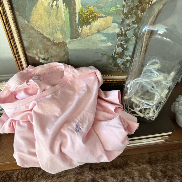Polo Ralph Lauren Other - Polo Ralph Lauren Light Pink Crewneck Tee